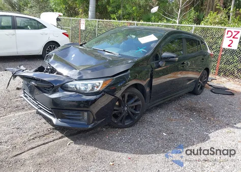 2020 Subaru Impreza Sport 5-Door z USA, uszkodzony, nr VIN 4S3GTAM67L3711014